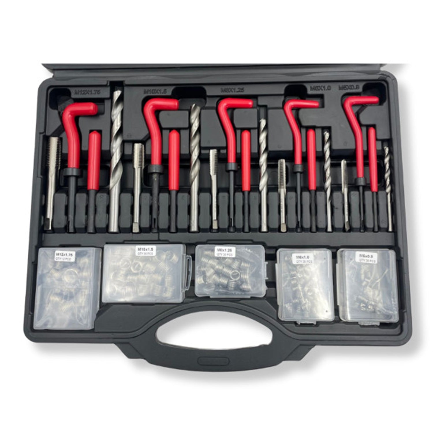 Пълен комплект за ремонт на резби M5-M12 1/4"-1/2" 314 части