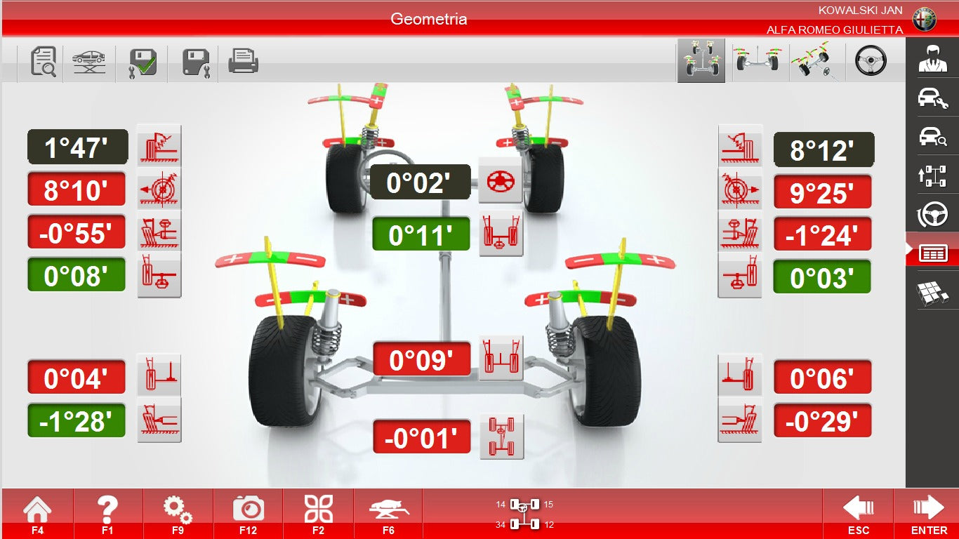Машина за реглаж на гуми 3D