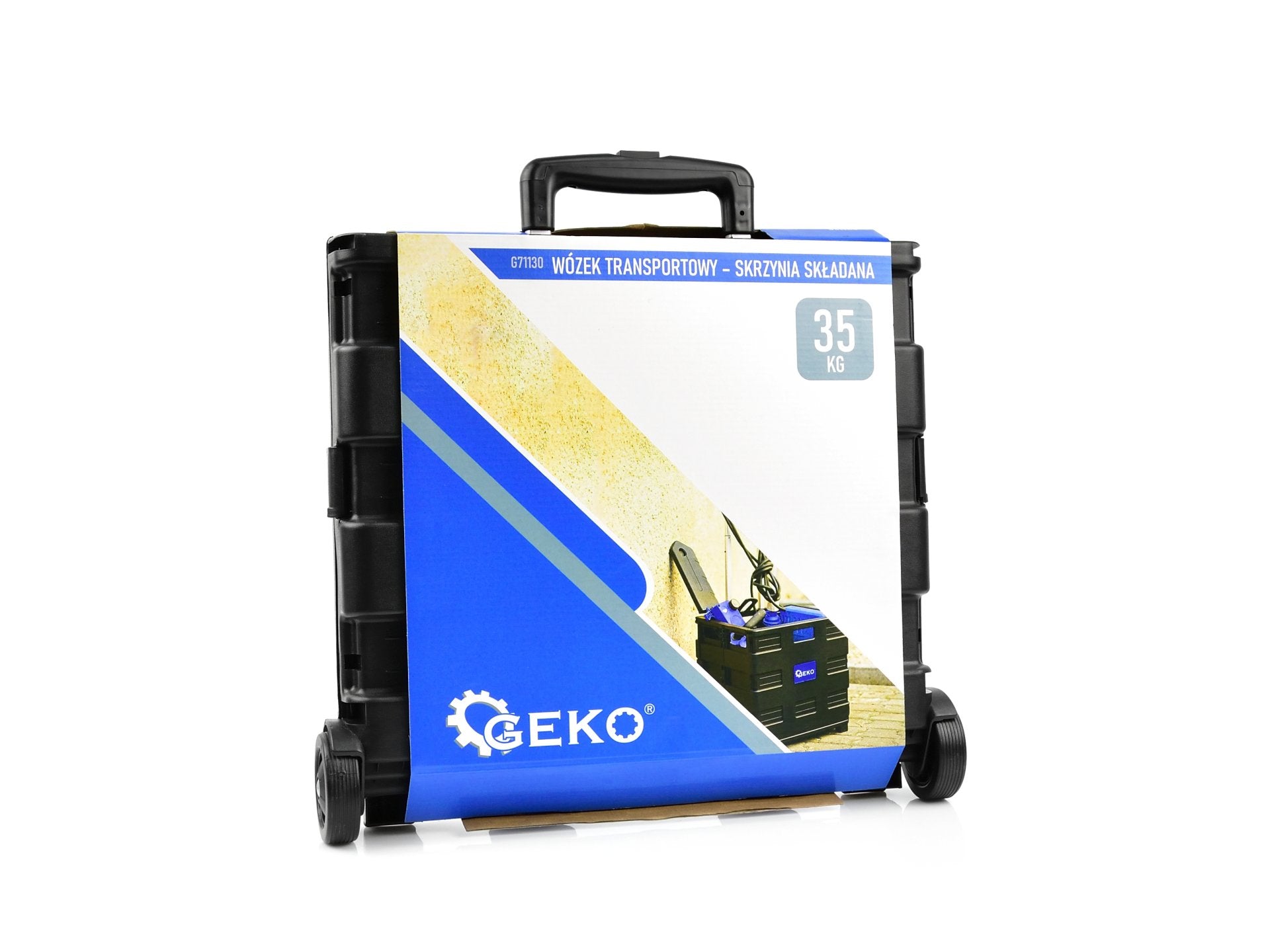 Сгъваема транспортна количка 35 кг GEKO