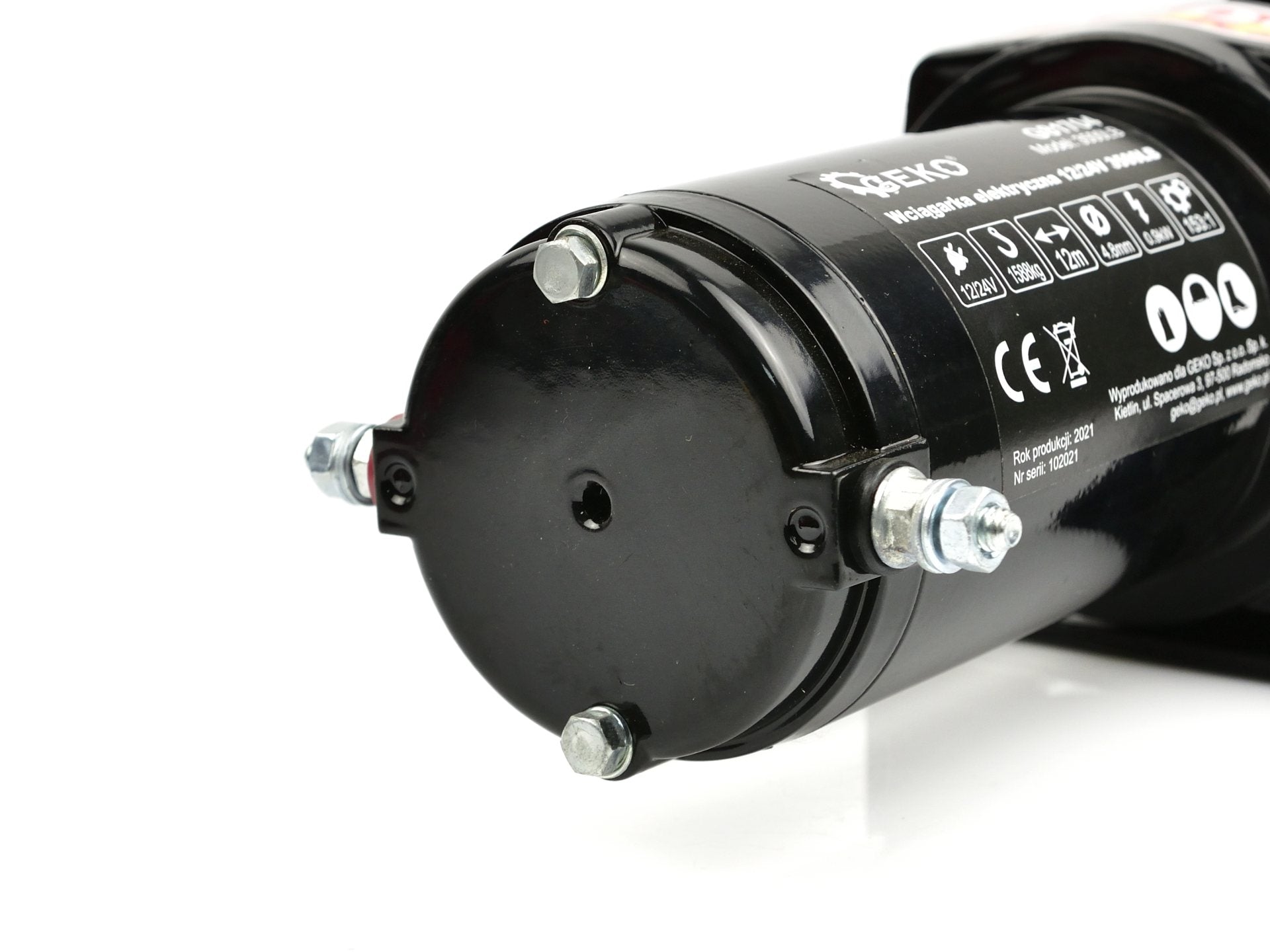 Електрическа лебедка 12V с WIRELESS дистанционно - 3500LB / 1588 кг