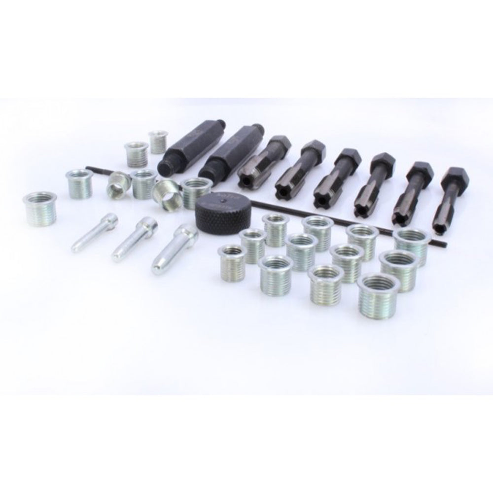 Комплект за ремонт на резби на подгревни свещи M8, M10, M12, M14 33 части
