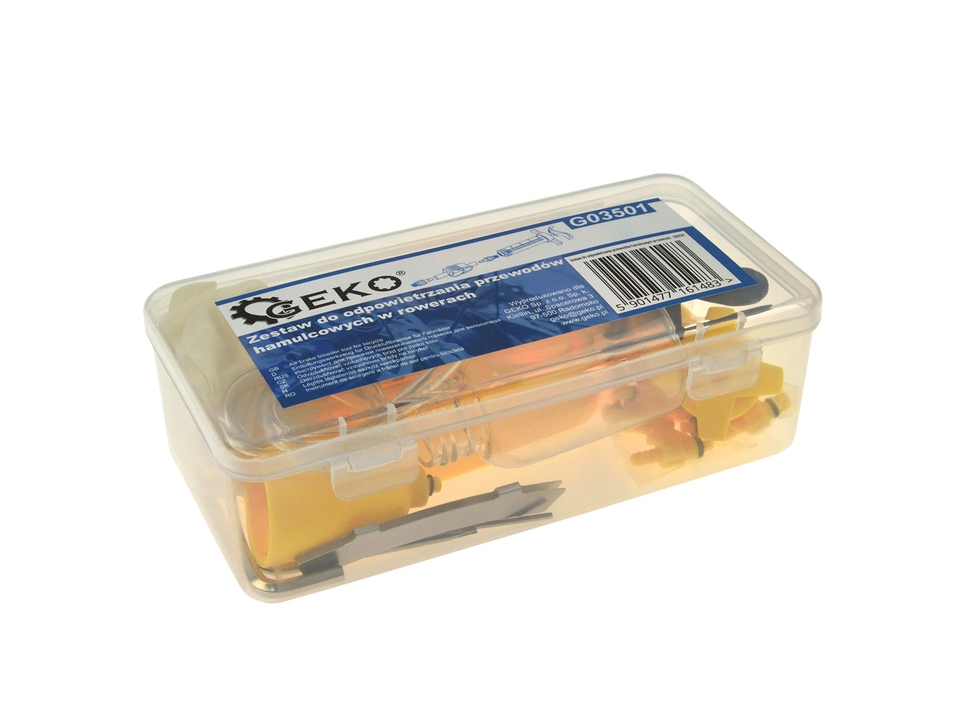 Комплект за обезвъздушаване на спирачки на велосипеди