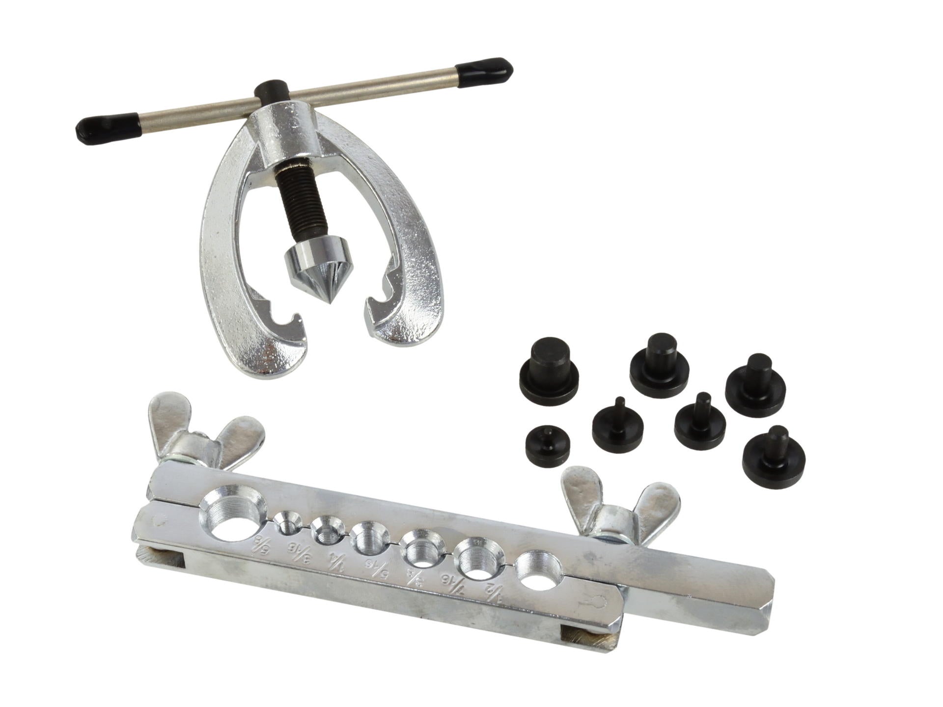 Комплект за валцоване на тръби 9 части GEKO