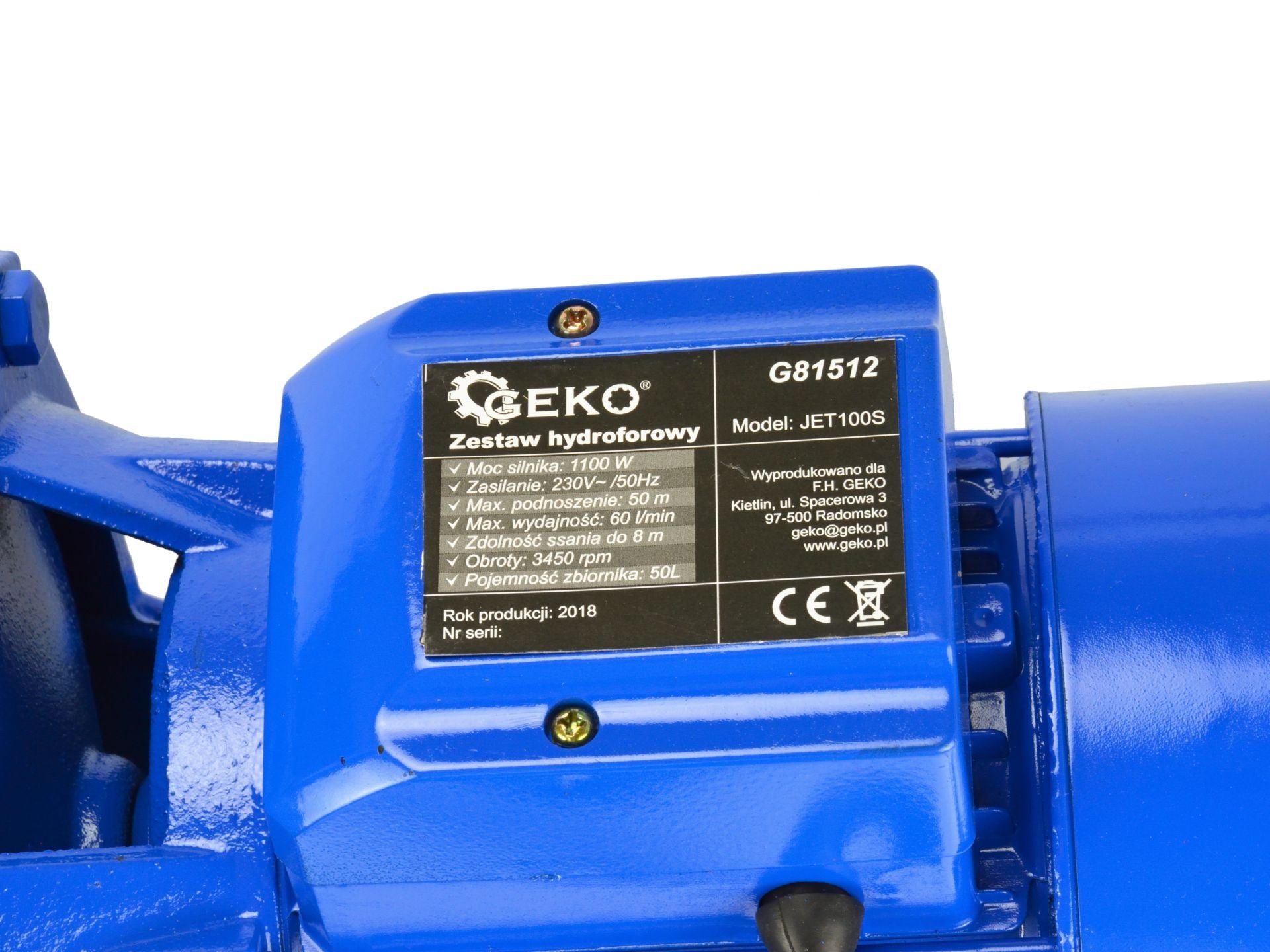 Хидрофорна помпа за вода 50 л 60 л/мин.