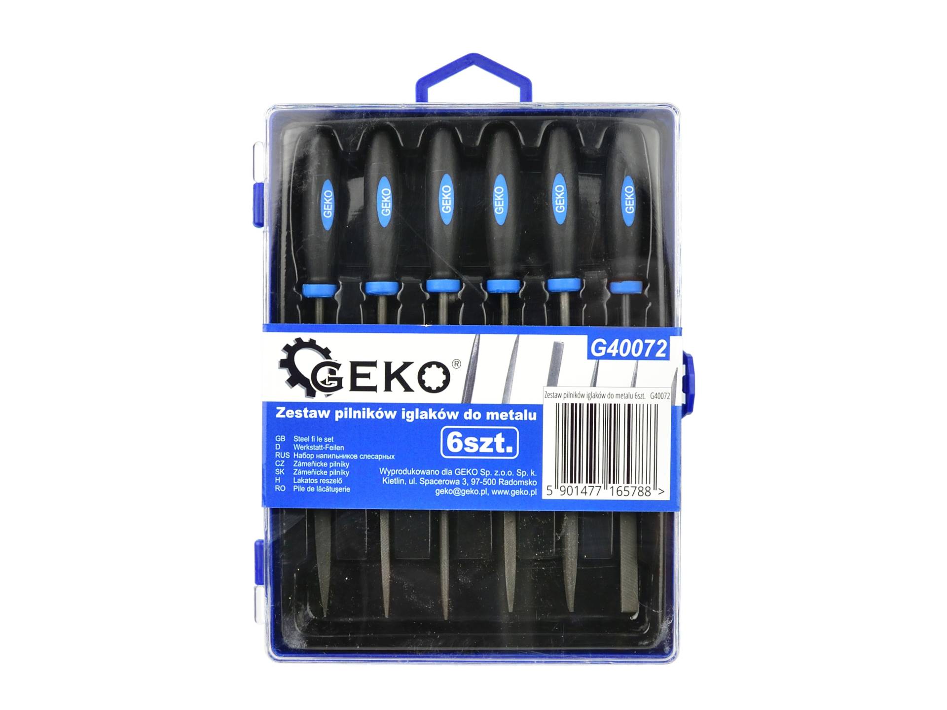 Комплект пили, 6 бр. GEKO