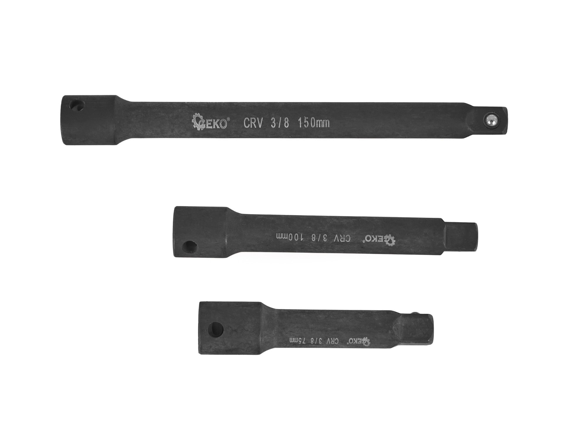 Комплект ударни удължители 1/4 3/8 1/2 9 части