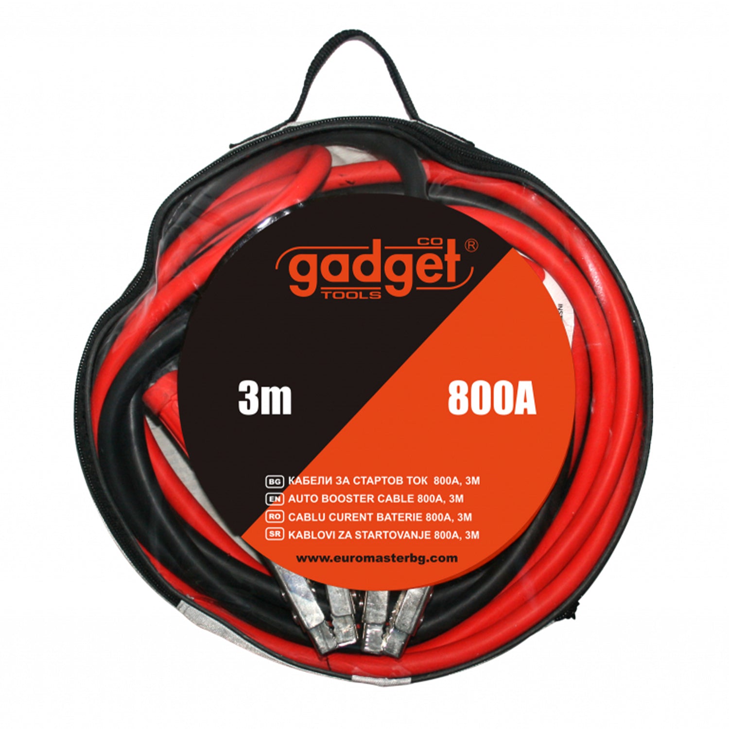 Комплект кабели за стартиране 800A 3 м GADGET