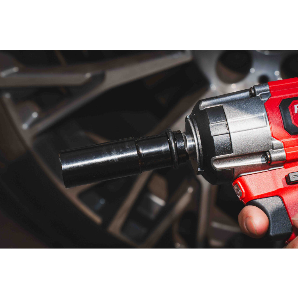 Комплект бормашина и винтоверт 50 nm, гайковерт 1/2 320 nm, ъглошлайф 125 мм с батерия 2 x 2ah RAIDER PRO