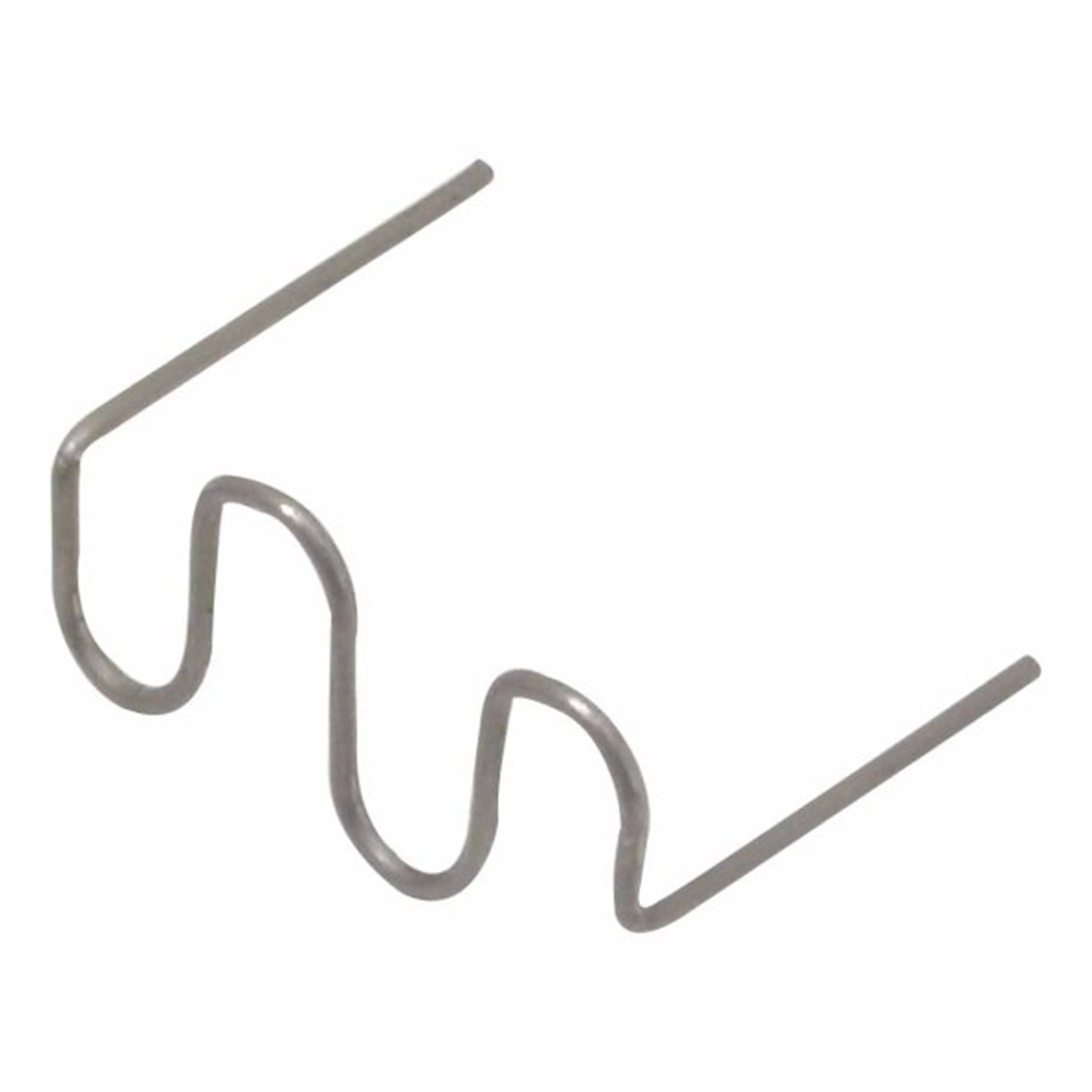 Комплект 100 скоби тип вълна 0,6 мм за машини за заваряване на пластмаса