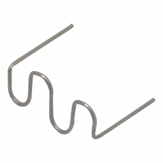 Комплект 100 скоби тип вълна 0,6 мм за машини за заваряване на пластмаса