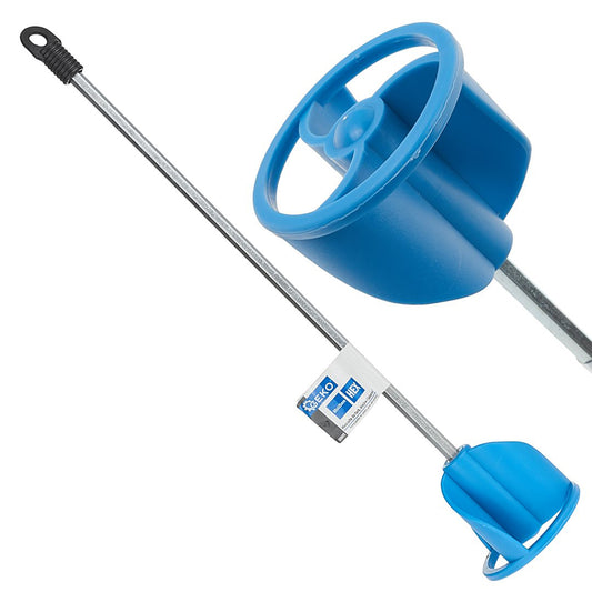 Лопатка миксер за смесване на лепило, хоросан, шпакловка, бои и лакове 80 x 415 мм - GEKO