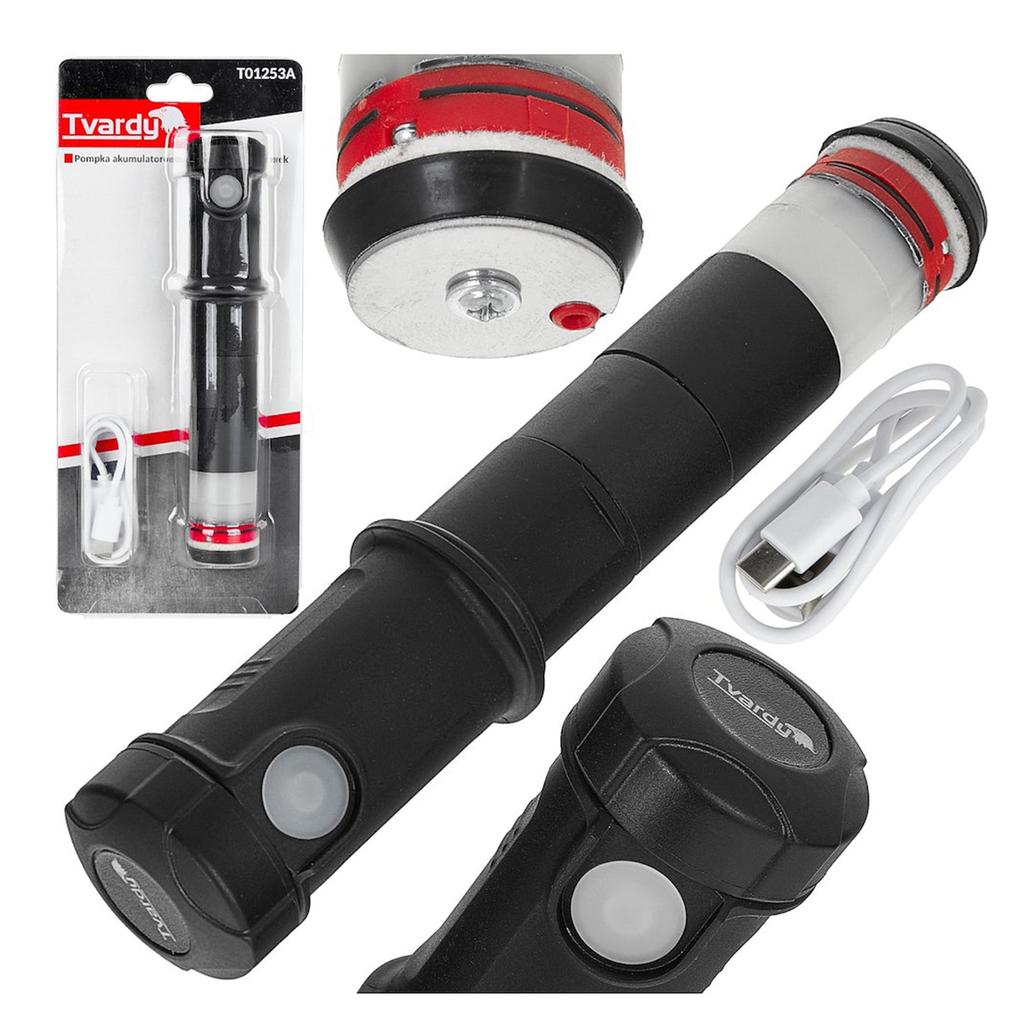 Вакуумна помпа за вендузи с USB-C зарядно устройство