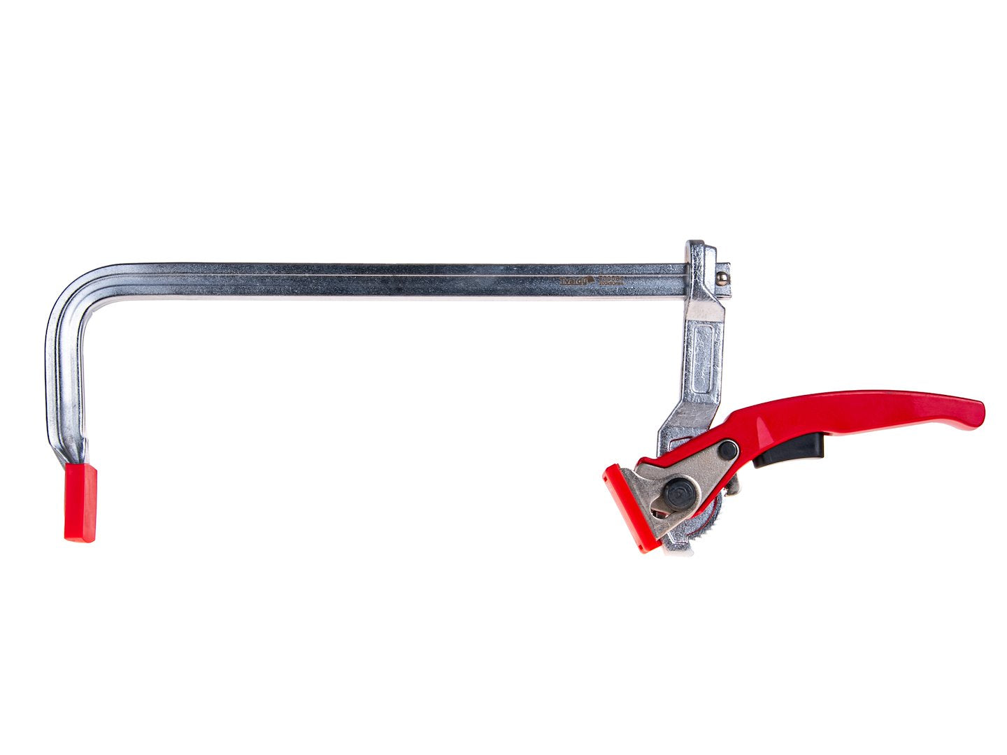 Скоба менгеме за дърводелство с тресчотка 200x80 мм