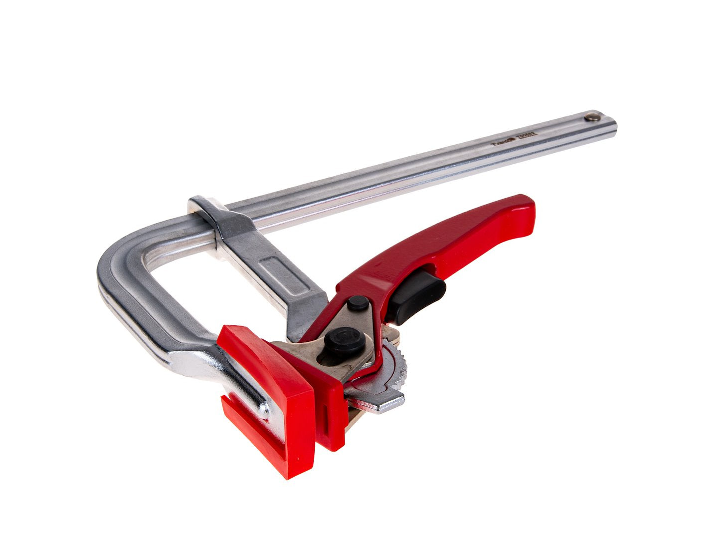 Скоба менгеме за дърводелство с тресчотка 200x100 мм