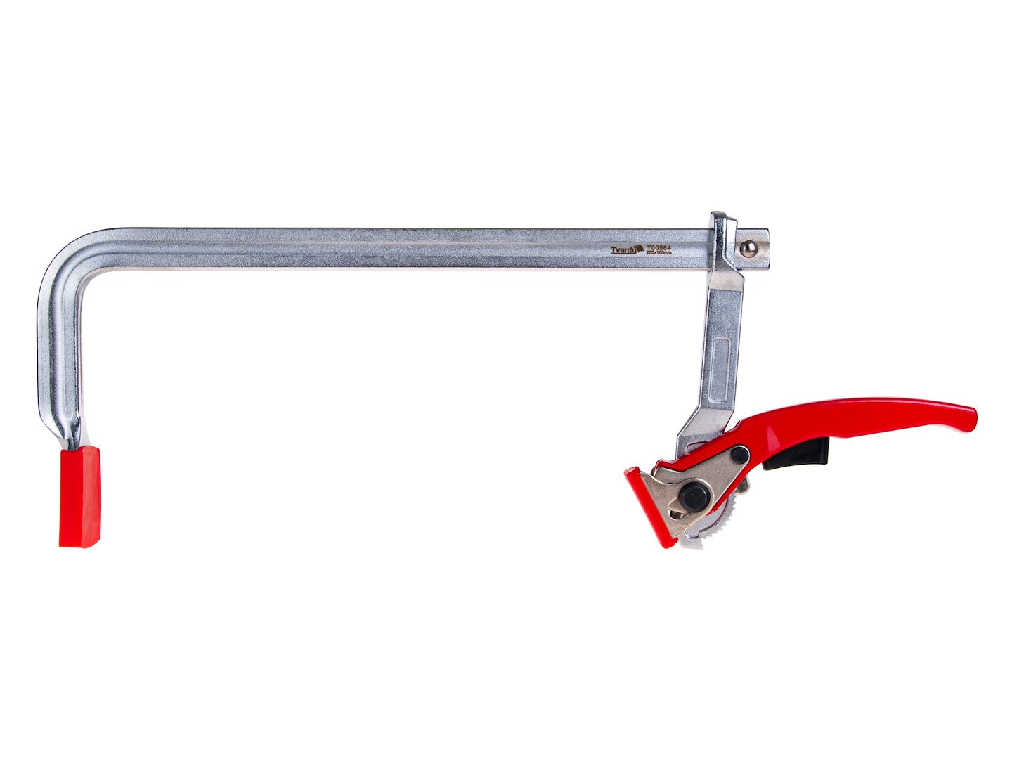 Скоба менгеме за дърводелство с тресчотка 250x100 мм