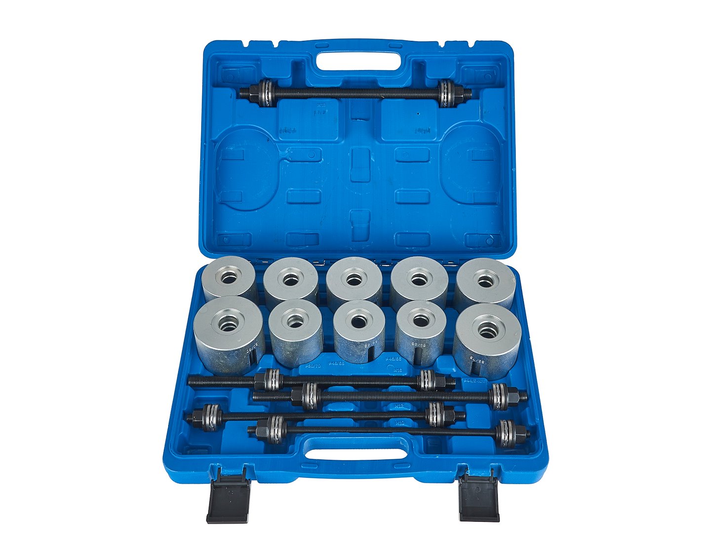 Комплект 27 части за монтаж и демонтаж на втулки, лагери и амортисьори на окачването - GEKO