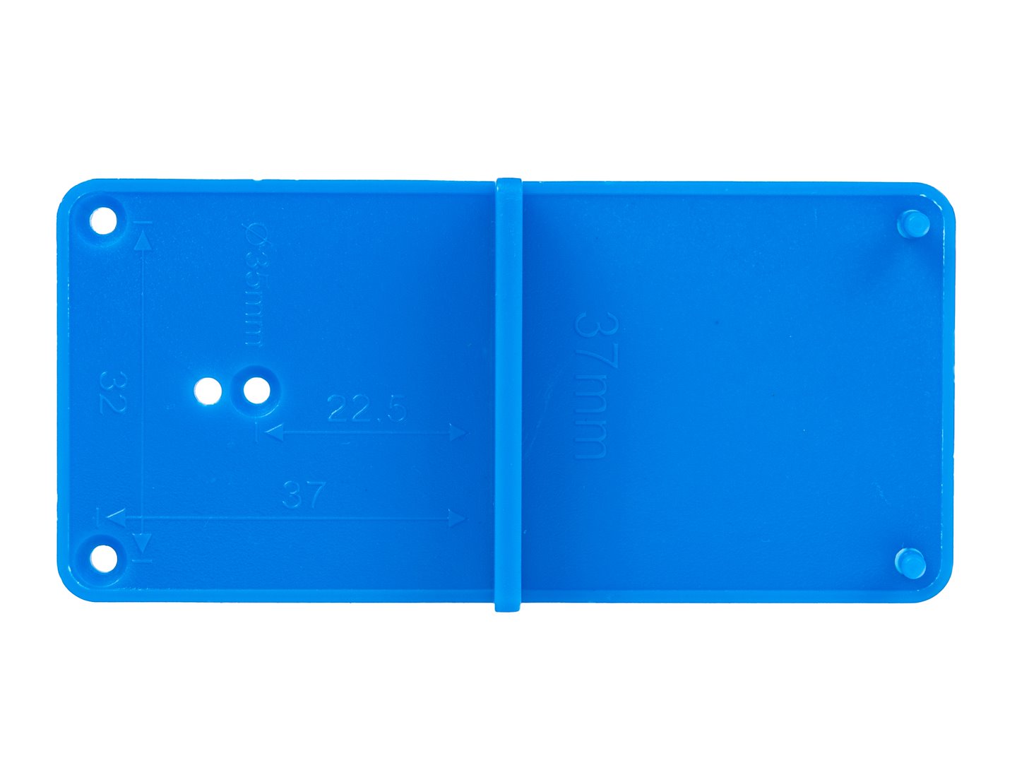 Шаблон за монтаж на панти тип чаша с регулируема фреза 35 мм GEKO