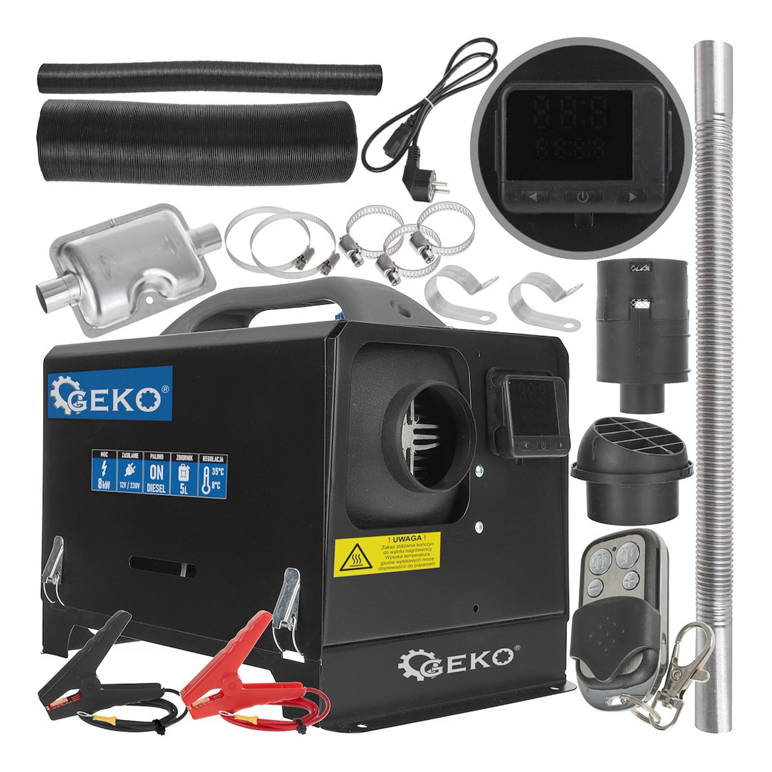 Дизелов автомобилен нагревател 12V/230V 8KW GEKO