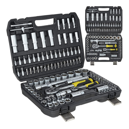 Комплект инструменти 108 части 1/4", 1/2" GEKO