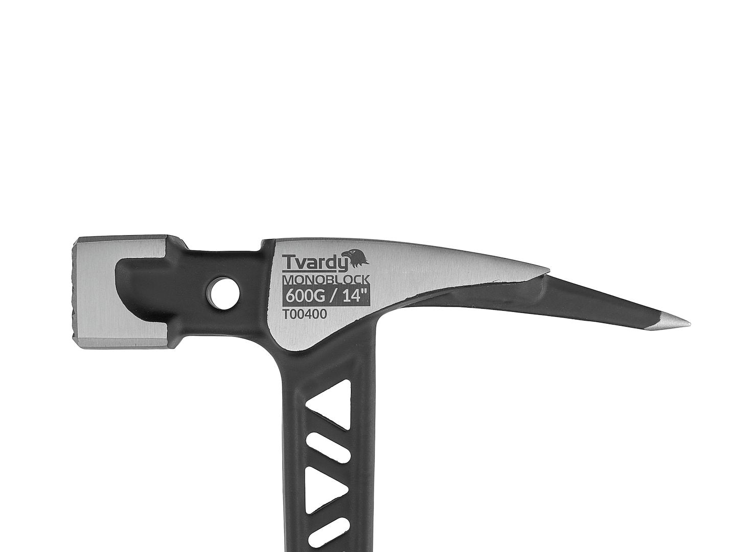 Антишоков моноблоков дърводелецски чук 600 г с магнит и екстрактор за пирони - GEKO