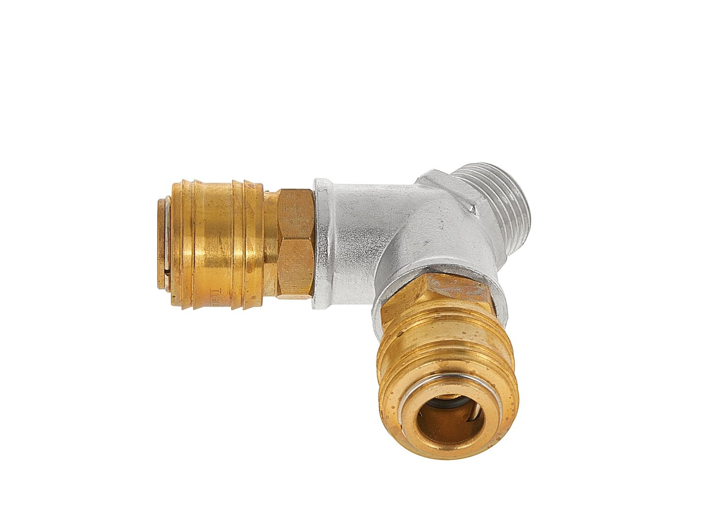 Разделител, въздушен разпределител 1/2 с 2 изхода, бързи връзки