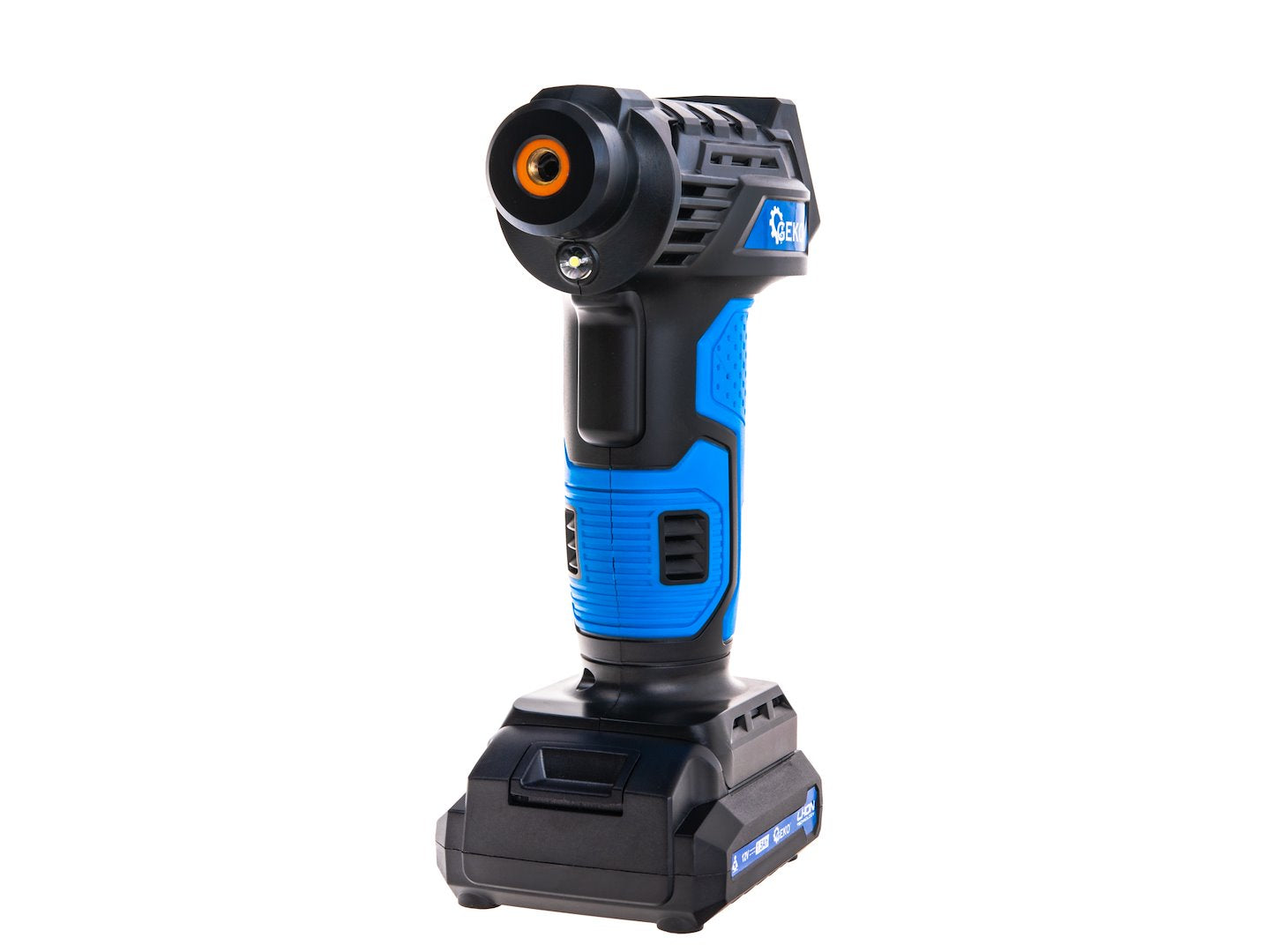 Преносим компресор за автомобил с батерия 12V и LCD дисплей GEKO