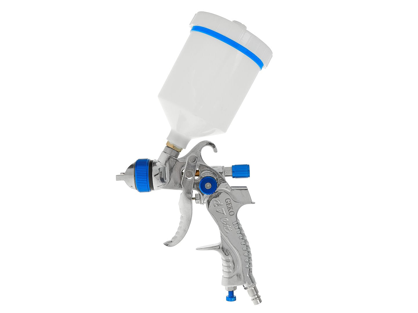 Бояджийски пистолет HVLP 600 мл с 4 дюзи 1,4-1,7-2,0-2,5