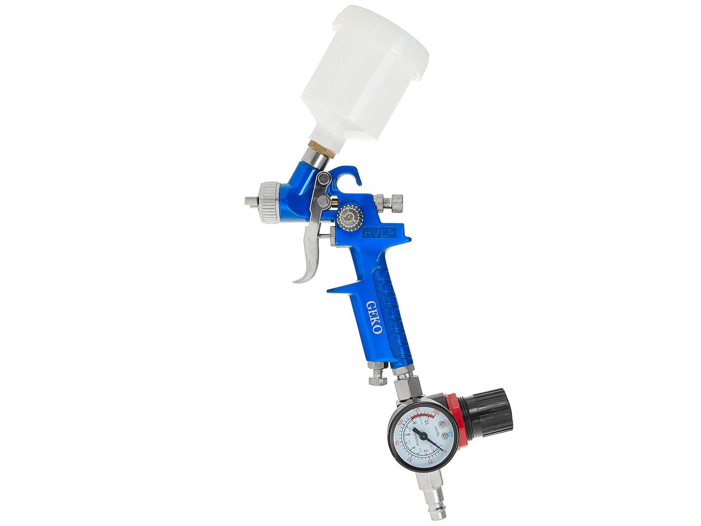 Бояджийски пистолет HVLP 125 мл 0,8 мм с регулатор на налягането