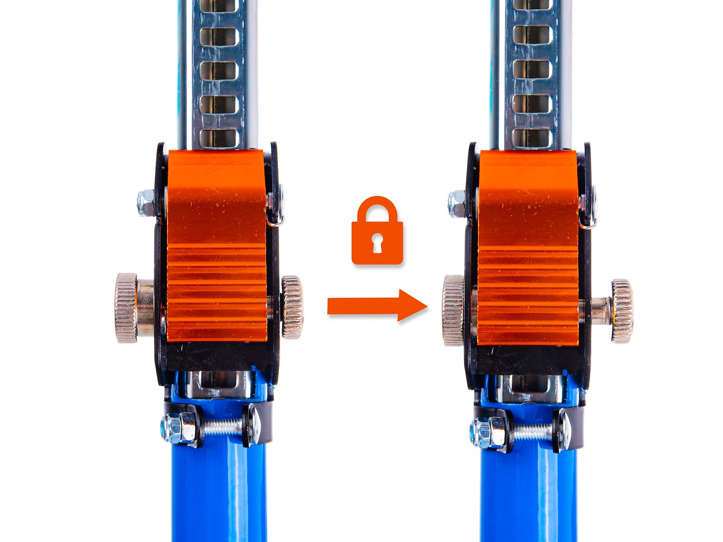 Телескопична опора за плочи 60 кг 160-290 см GEKO