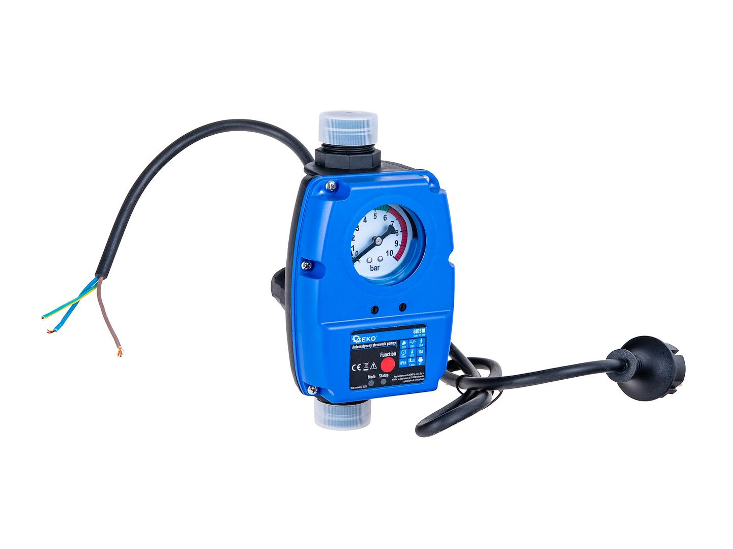 Автоматичен електронен превключвател за налягане за водна помпа 1,1 kW 10 bar