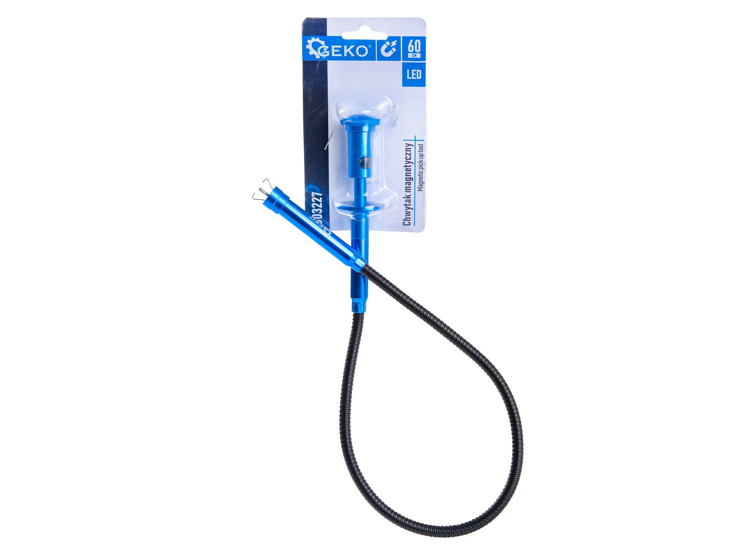 Гъвкаво устройство за възстановяване на части с магнит, клещи и LED 60 см