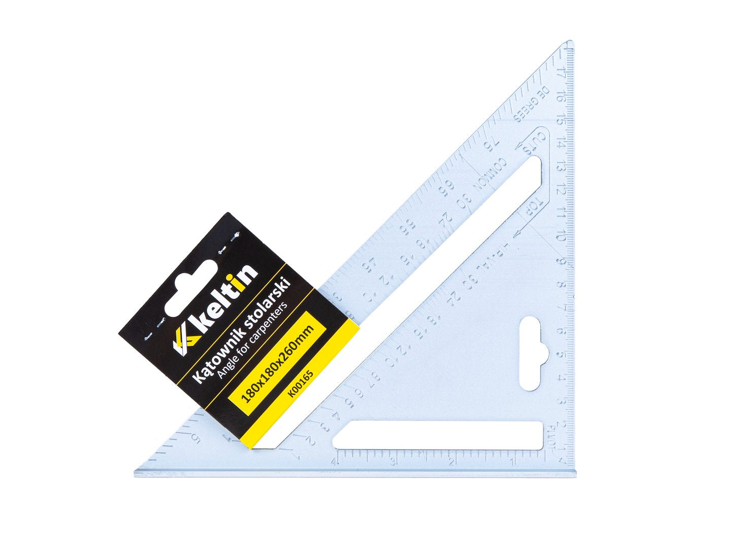 Триъгълник за дърводелство и строителство 180x180х255 мм