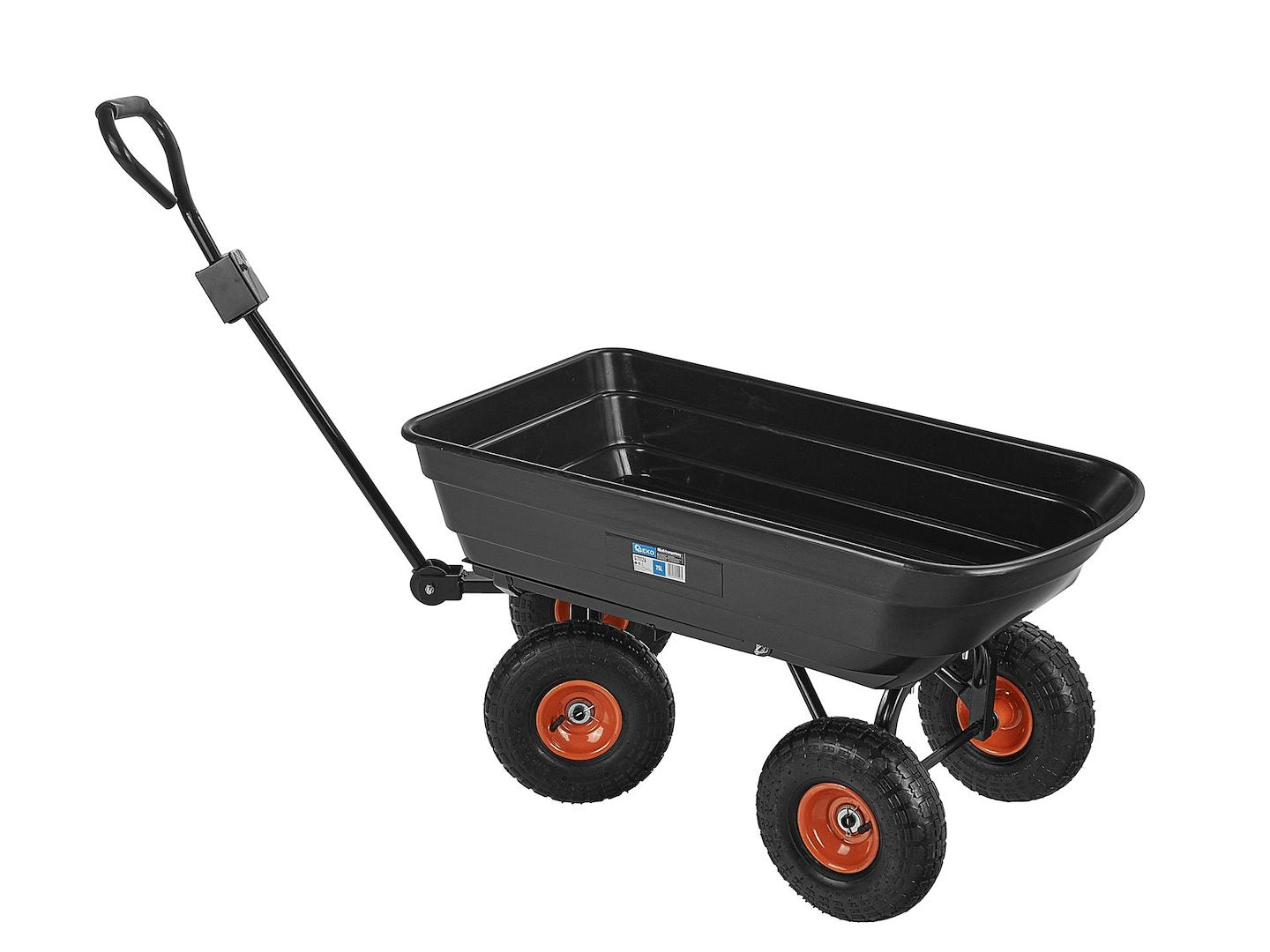 Накланяща се градинска количка 75 кг GEKO