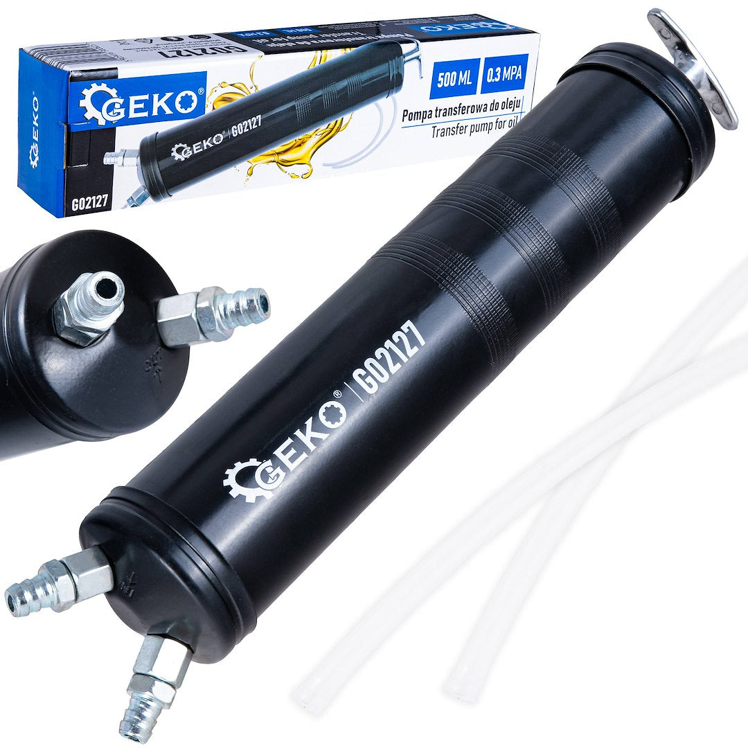 Ръчна помпа за прехвърляне на масло и други течности 500 мл GEKO