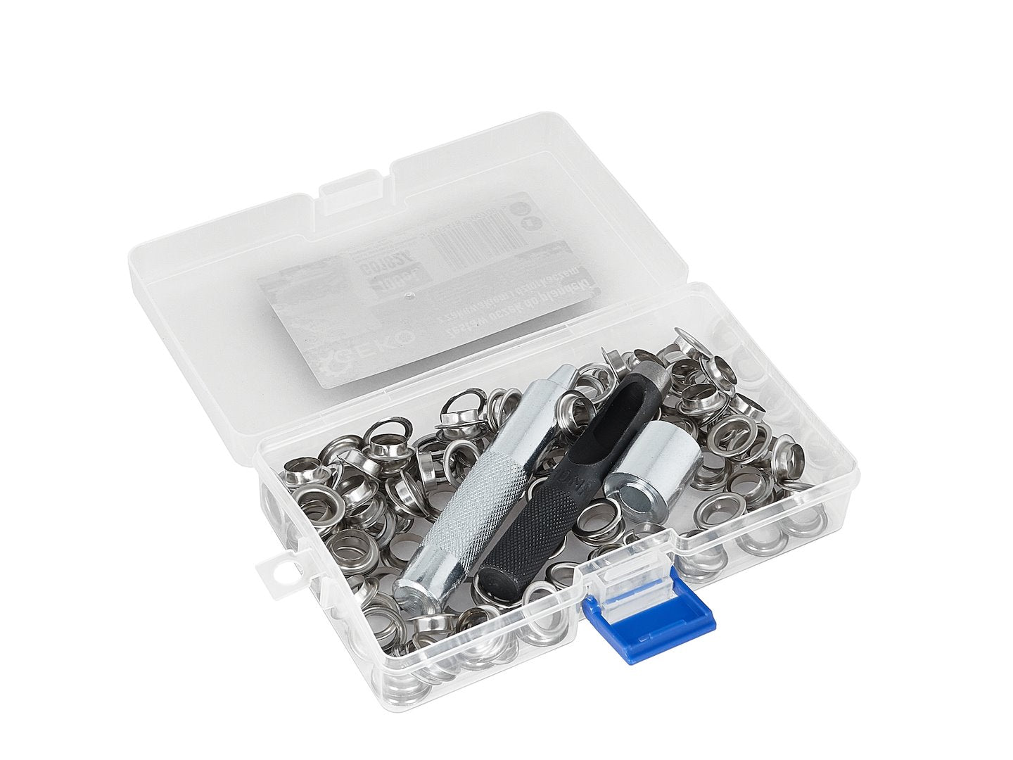 Комплект 100 скоби за брезенти, GEKO