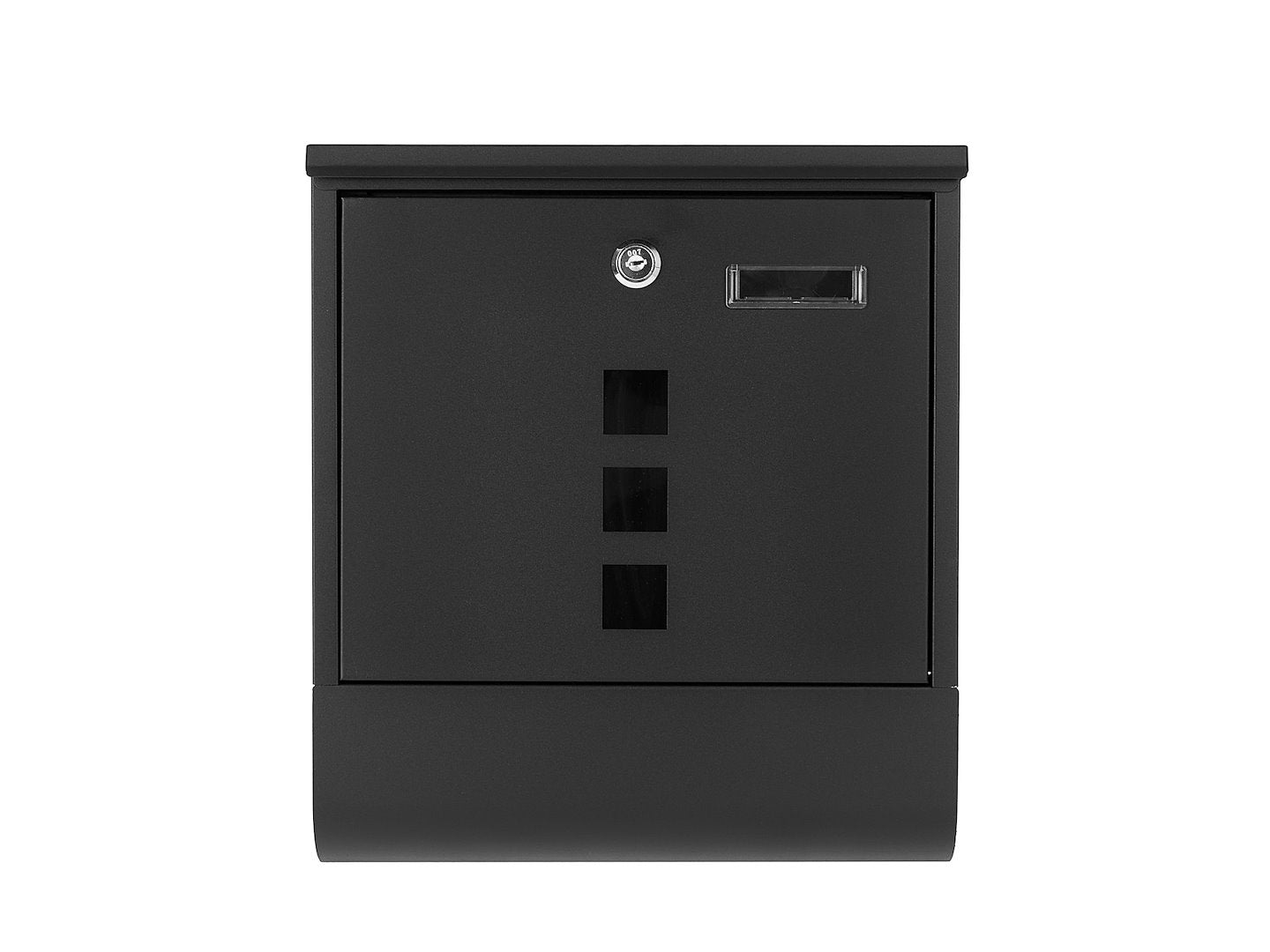 Пощенска кутия 34х30.7х10 см черна