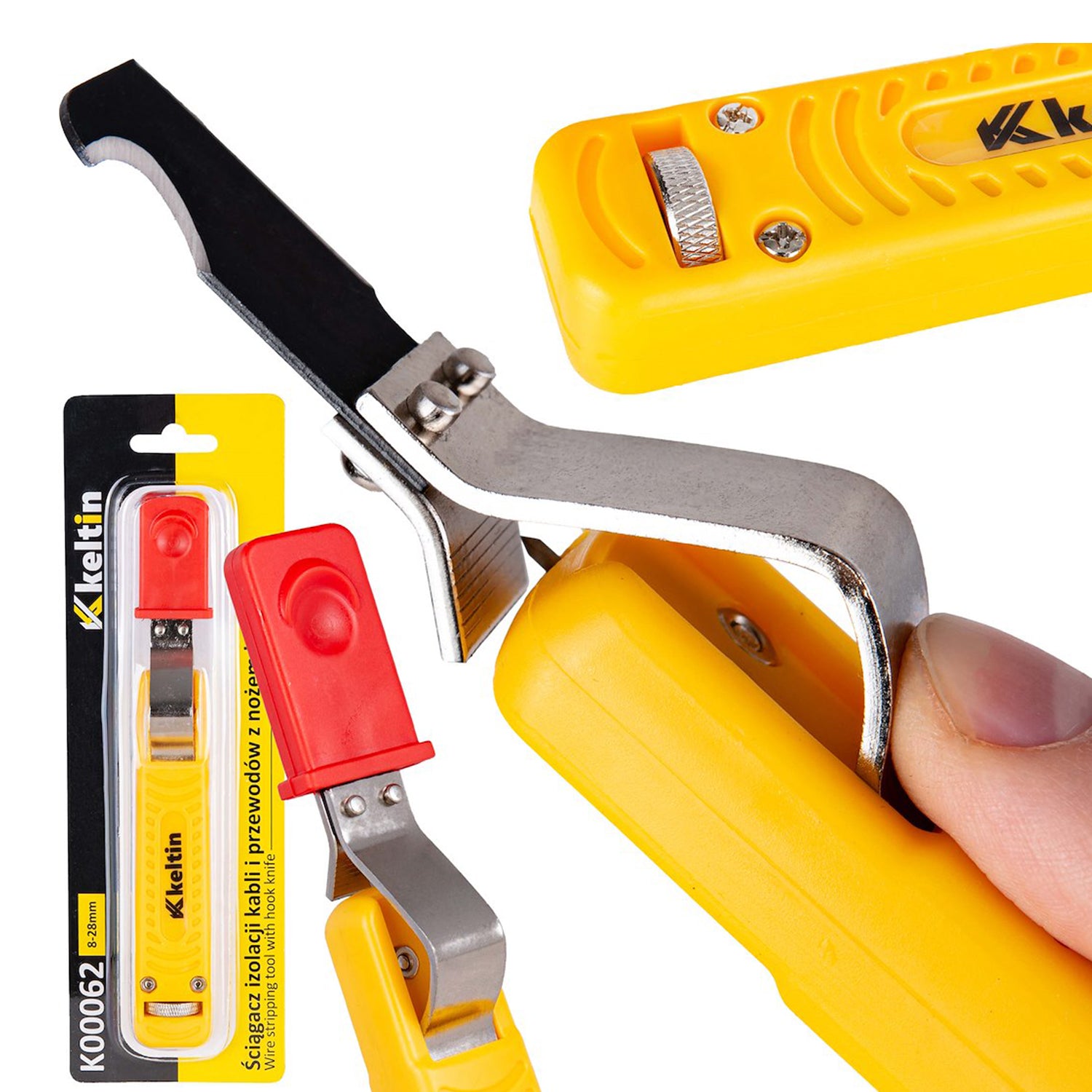 Устройство за оголване на кабели и проводници 8-28 мм