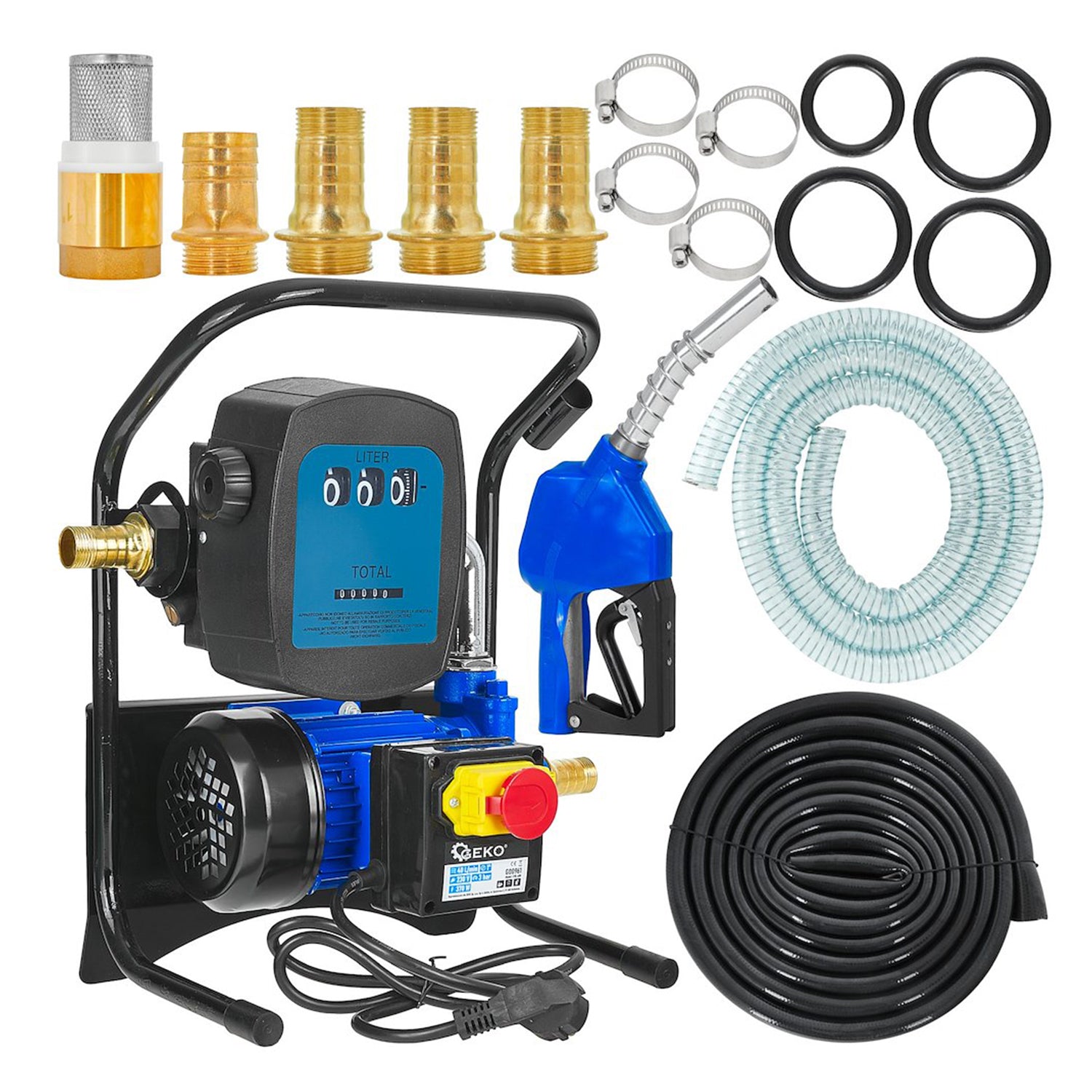 Помпа за прехвърляне на дизелово гориво CPN 40 л/мин 370 W GEKO