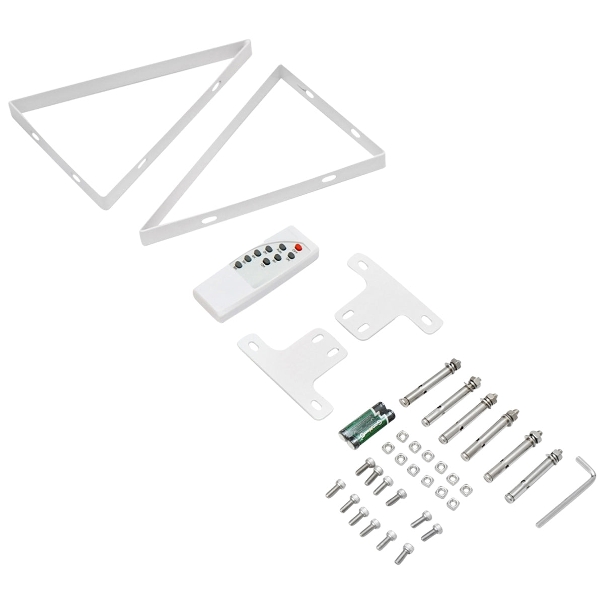 LED лампа 126x0,5W със соларен панел 25W и батерия 7V/10Ah Breckner Germany