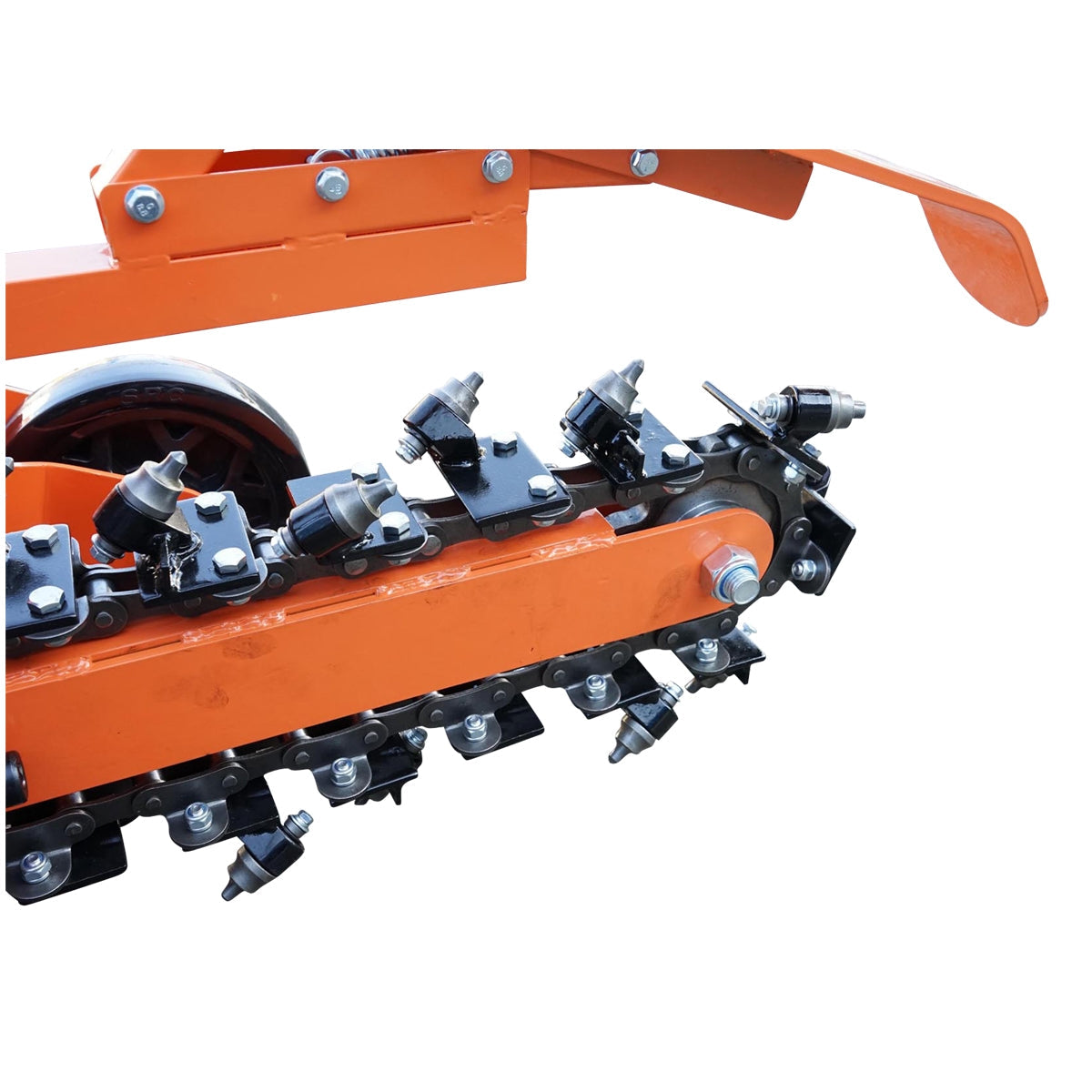 Машина за копаене на канали 7 CP работна ширина 100мм дълбочина 450мм Thor