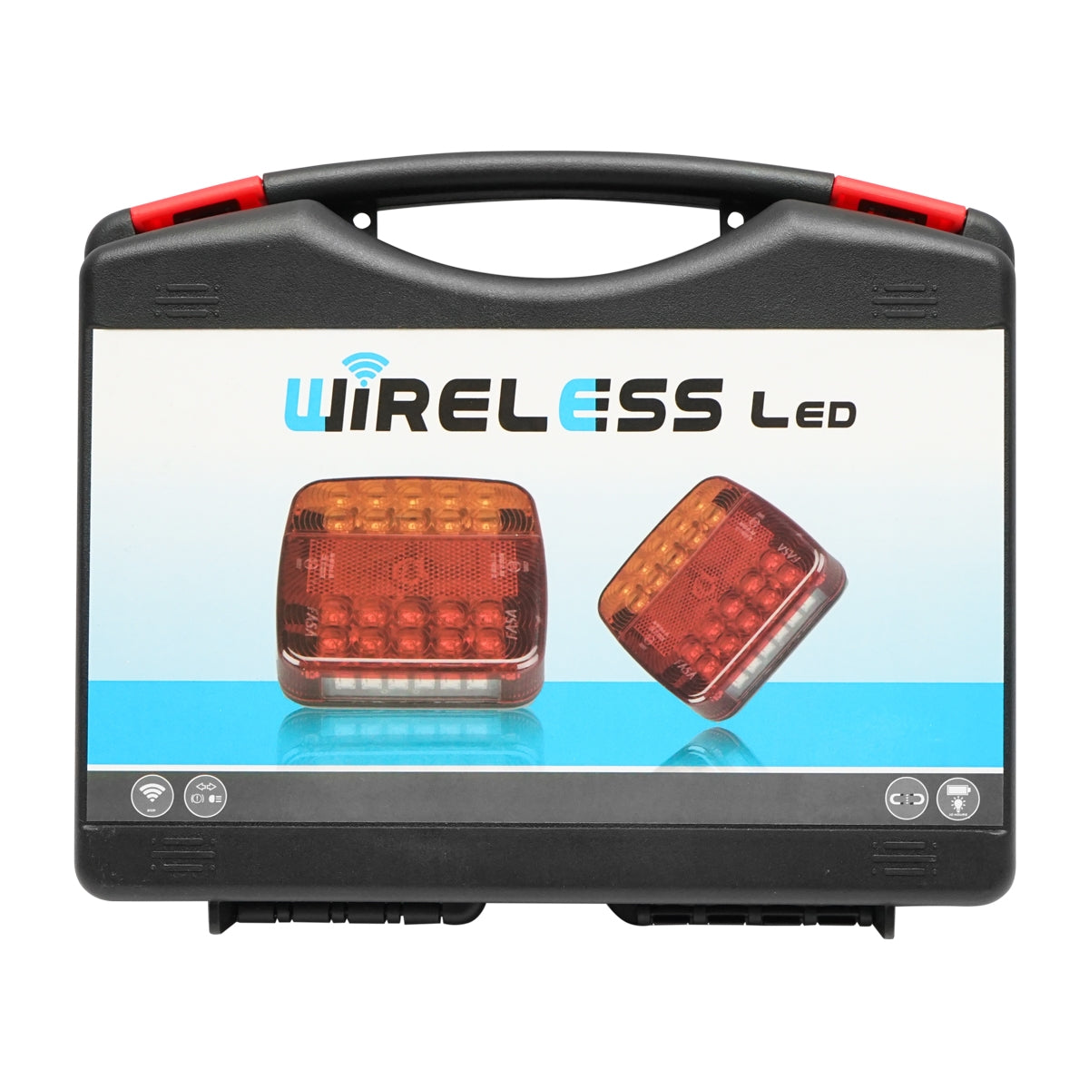 Комплект магнитни лампи WIFI с безжично управление 12/24V батерия 3.7V/2000mAh IP65 Breckner Germany