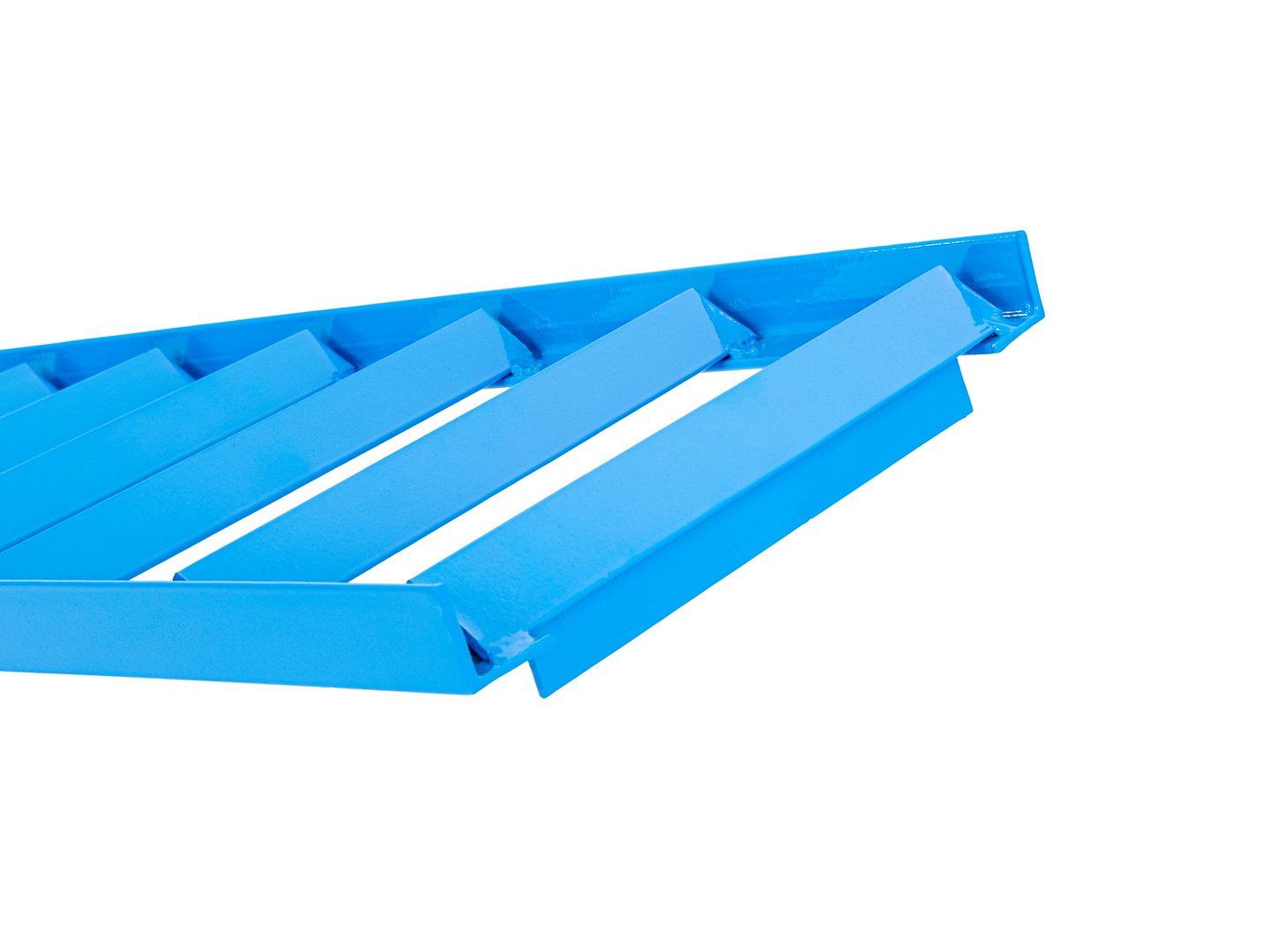 Комплект 2 стоманени удължители за рампа 80 см за автомобили с нисък просвет