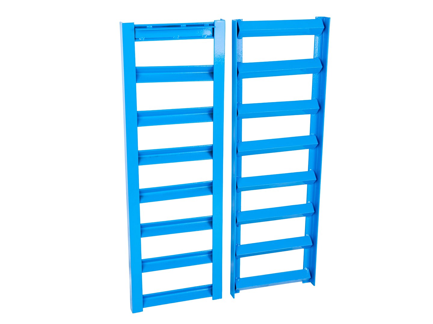 Комплект 2 стоманени удължители за рампа 80 см за автомобили с нисък просвет