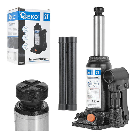 Хидравличен крик тип бутилка 2 т GEKO