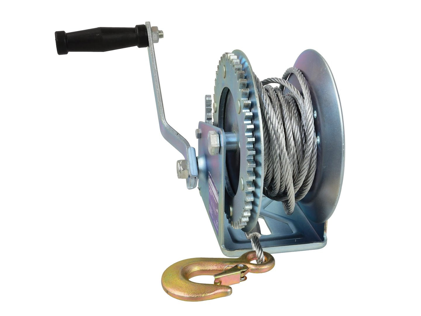 Ръчна лебедка 1800 lb / 850 кг с кабел 10 м GEKO