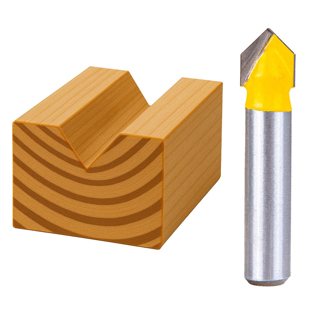 Комплект 12 дървени свредла, диаметър 8 мм - HSS, с държач - GEKO