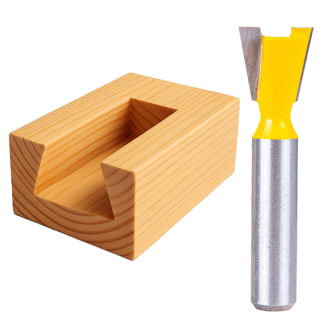 Комплект 12 дървени свредла, диаметър 8 мм - HSS, с държач - GEKO