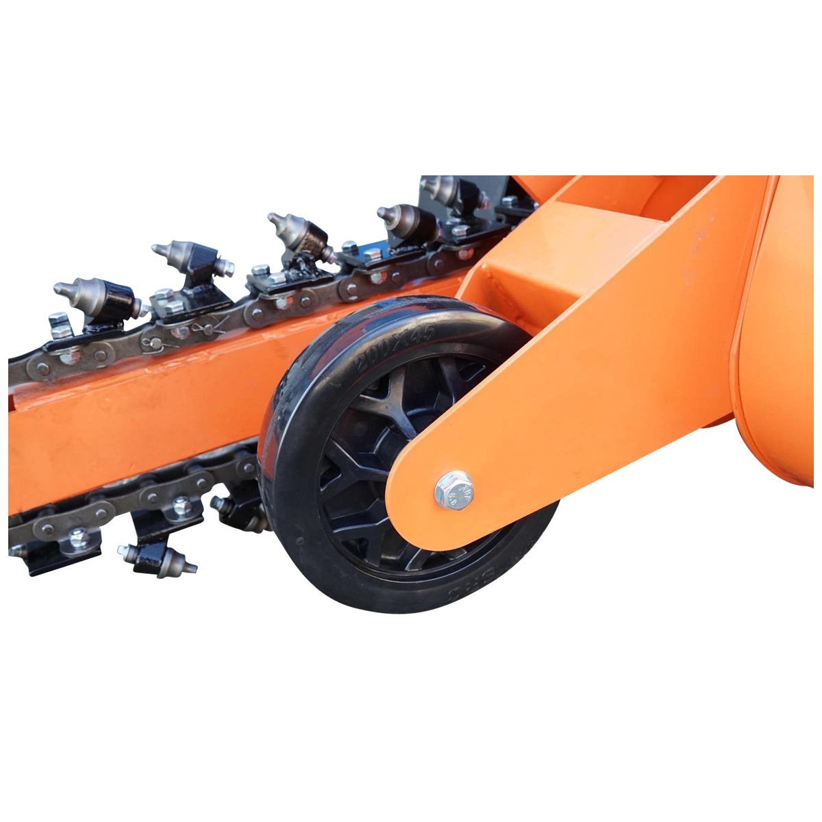 Машина за копаене на канали 7 CP работна ширина 100мм дълбочина 450мм Thor