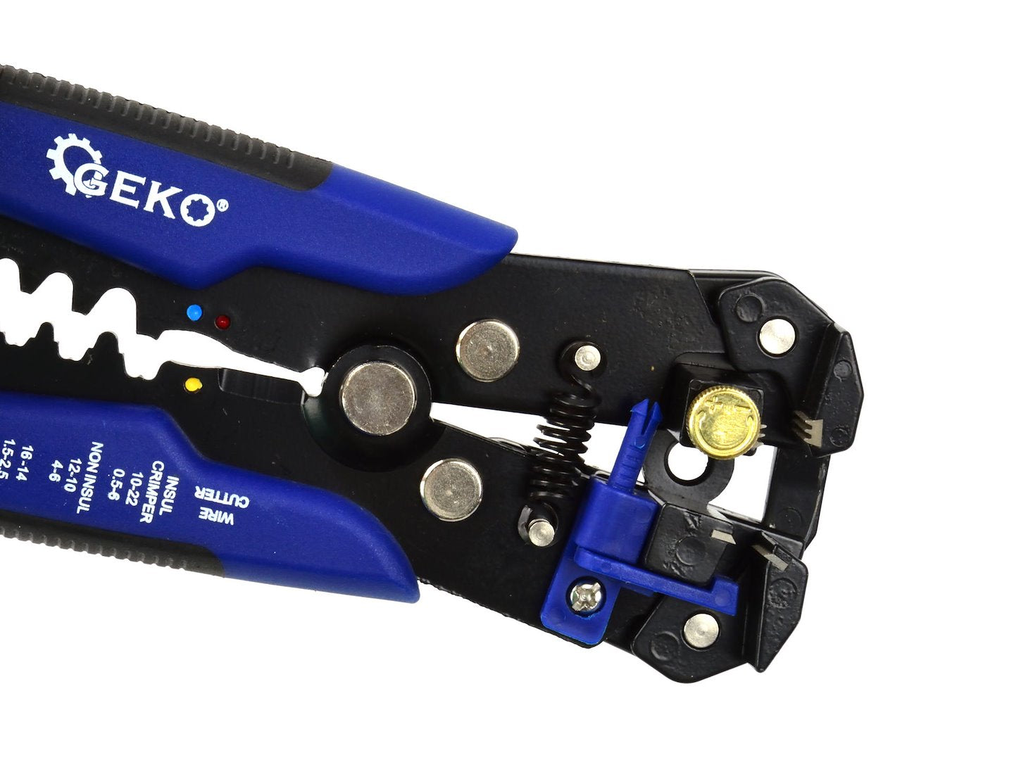 Многофункционални автоматични клещи за оголване и кримпване на кабели 0,2-6 мм² GEKO
