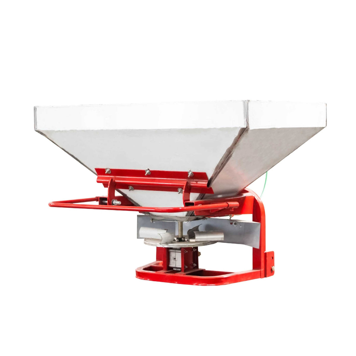 Разпръсквач на торове FLS600 от неръждаема стомана с управление в кабината и карданен вал, Konig Tractors